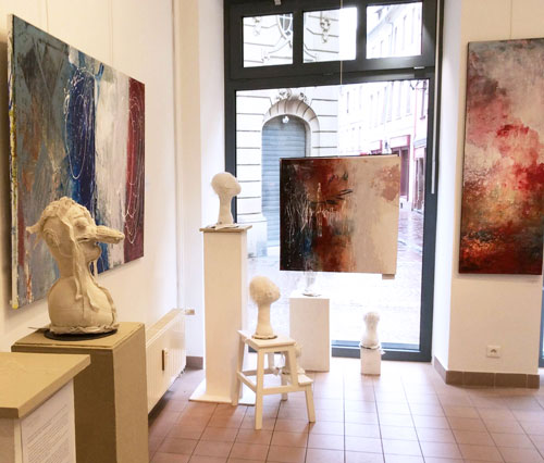 exposition en galerie